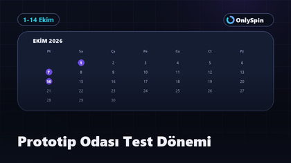 Prototip Odası test döneminin duyuru görseli