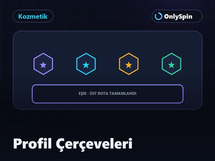 Farklı sezonlara ait profil çerçevelerinin bir arada görünümü