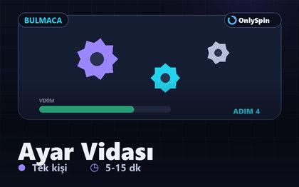 Ayar Vidası optimizasyon bulmacasının sistem şeması görseli